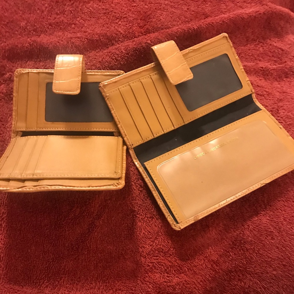 Croc Print Wallet Bundle
